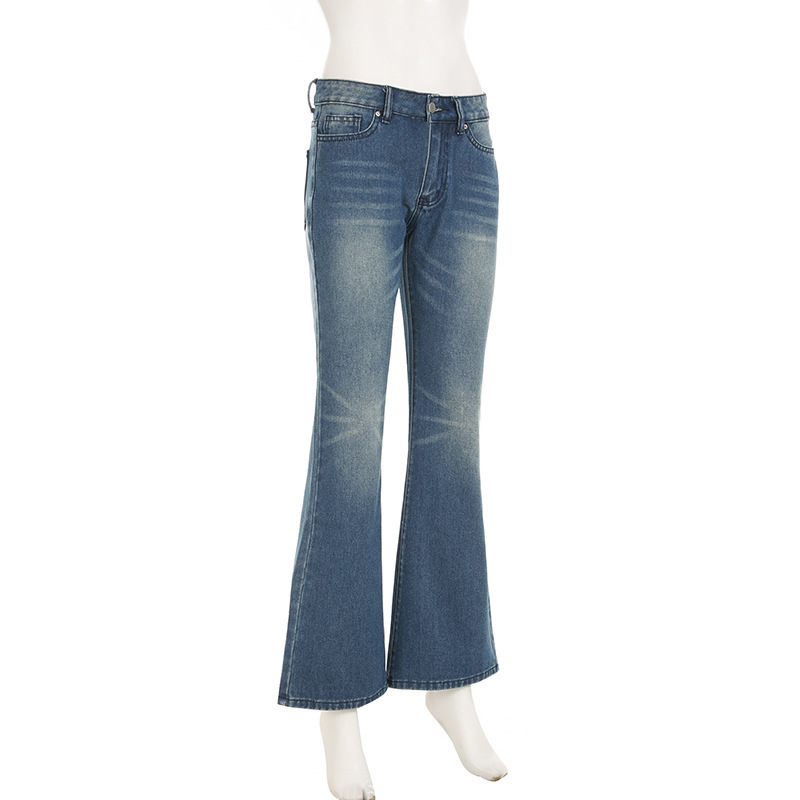 Basic versatile slim fit spicy girl jeans
