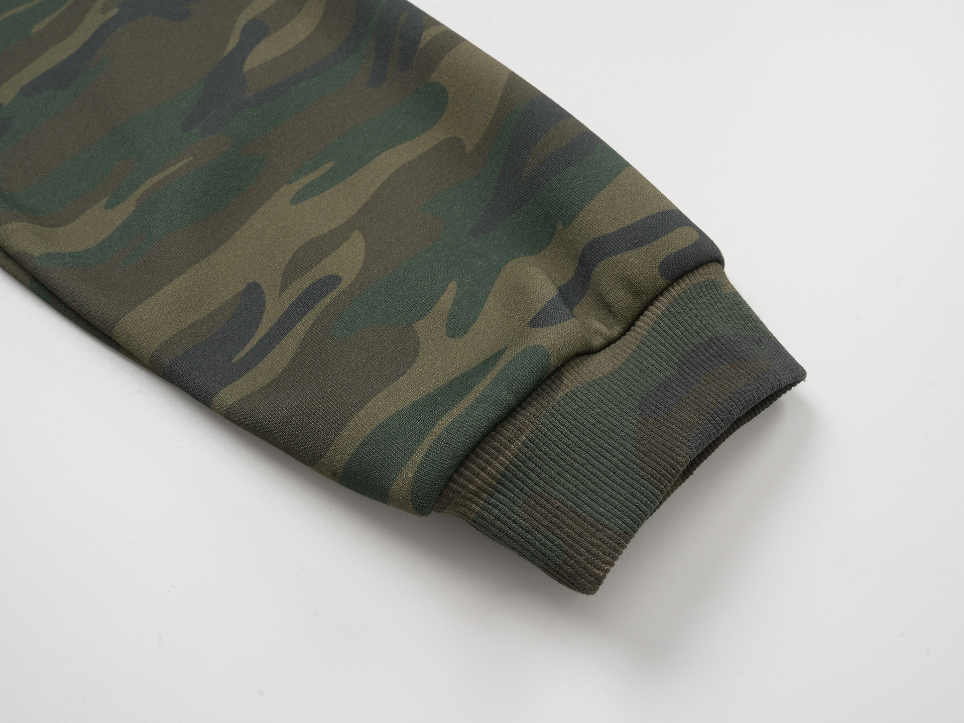 Urban Camo Oversized Cotton Blend Hoodie