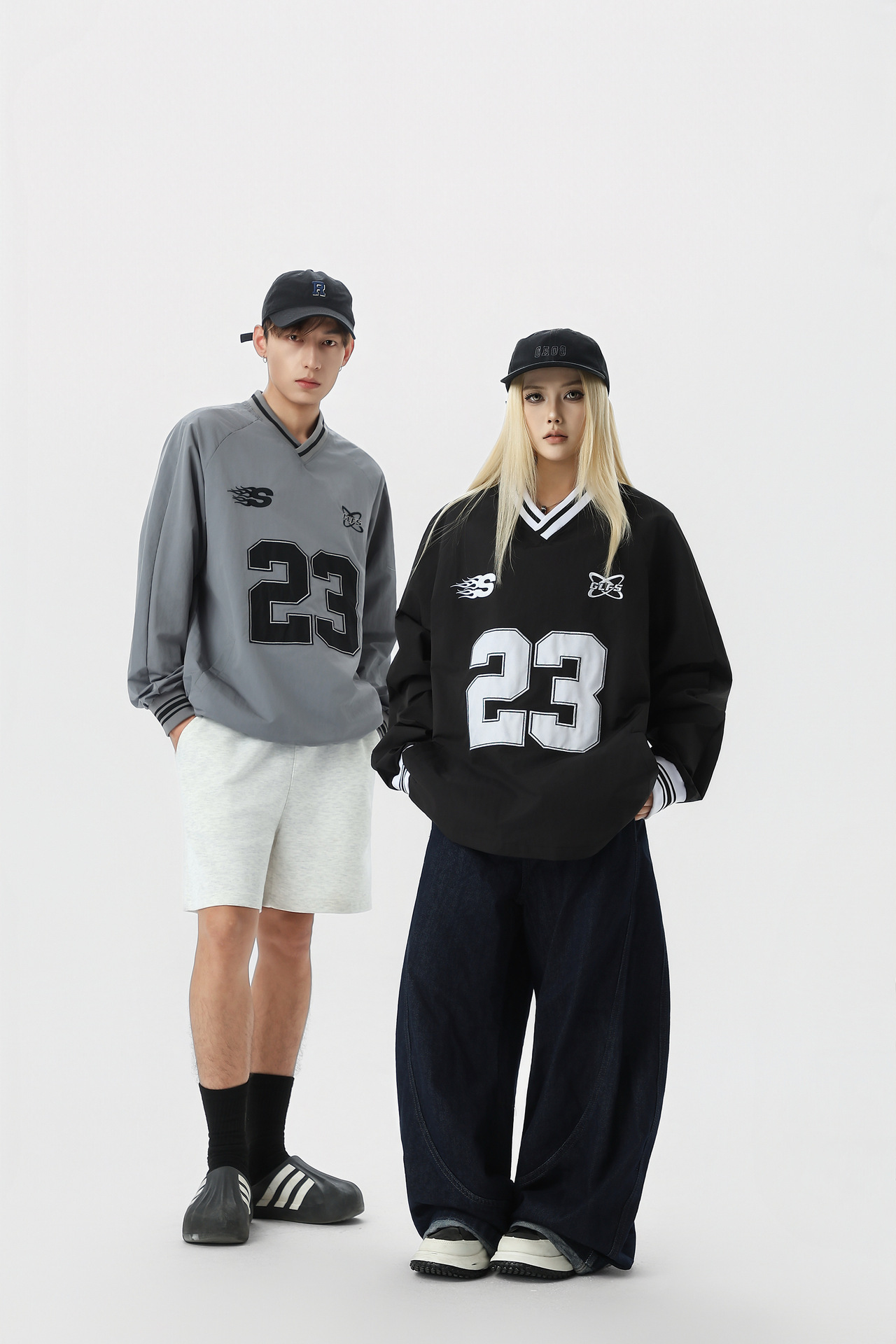 Vintage Athletic Loose Fit Sweatshirt