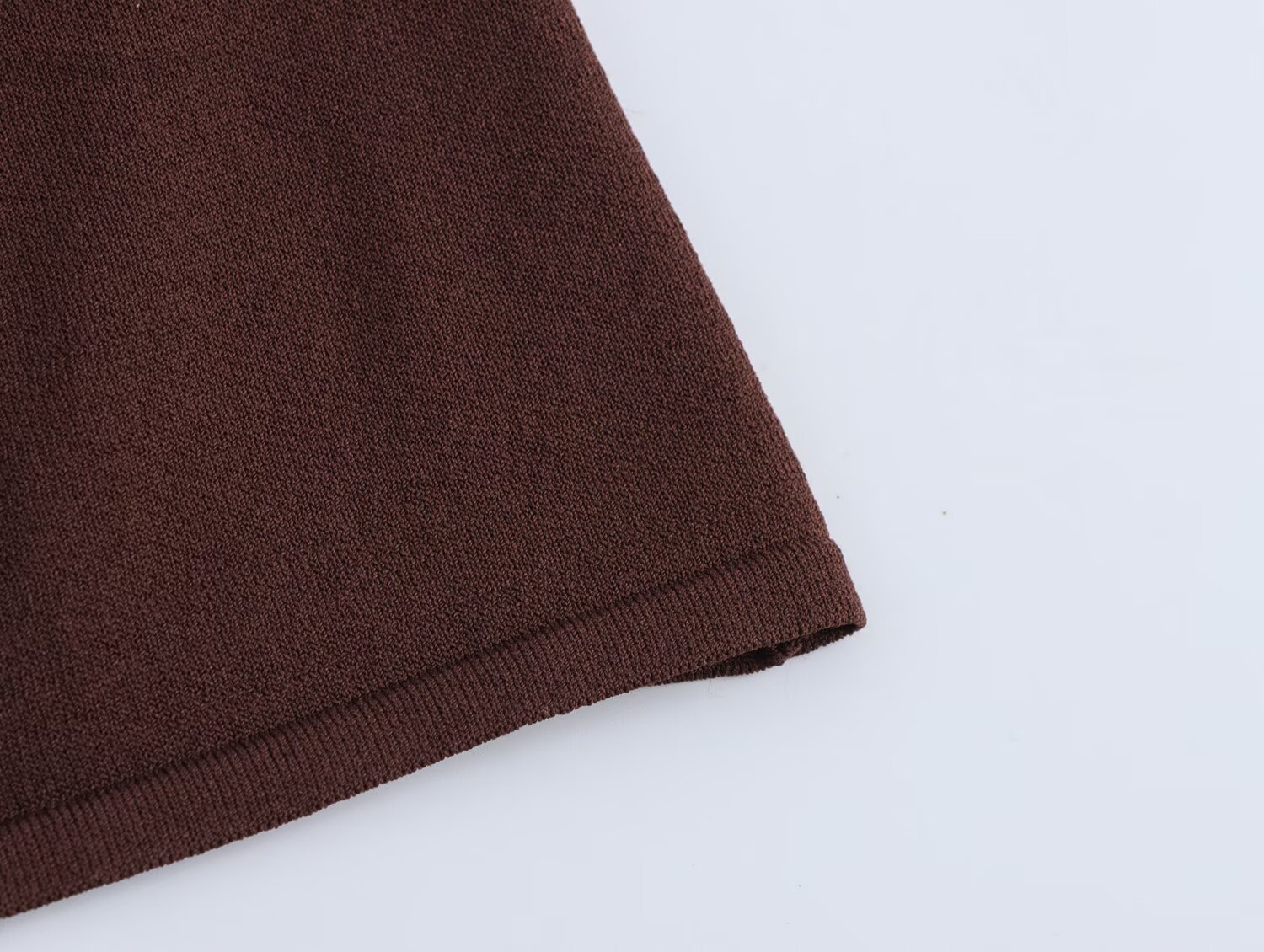 Ladies Tailored Metallic Trim Cowl Tank Top