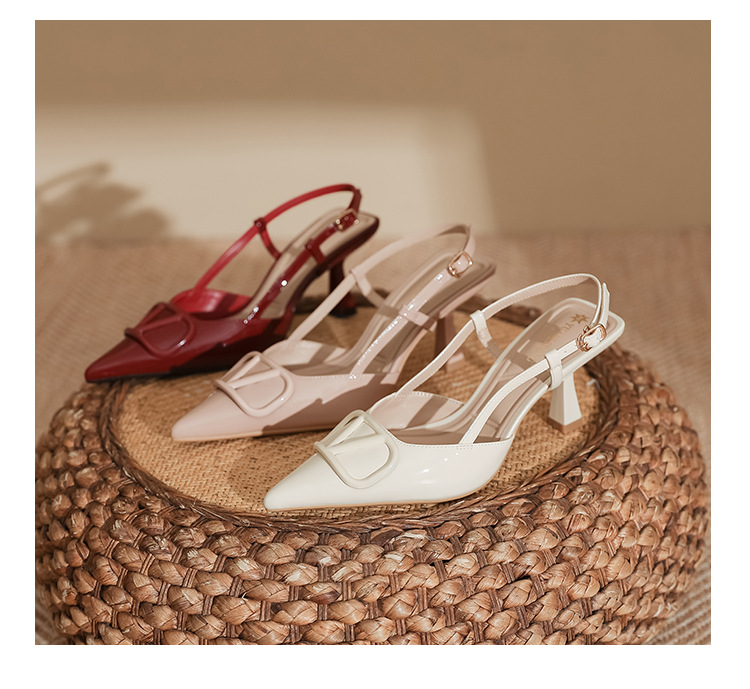 High-heeled Shoes for Women with Thin Heels, Fashionable Dress Shoes, Sandals for Women, Stylish Huizhou Women's Shoes