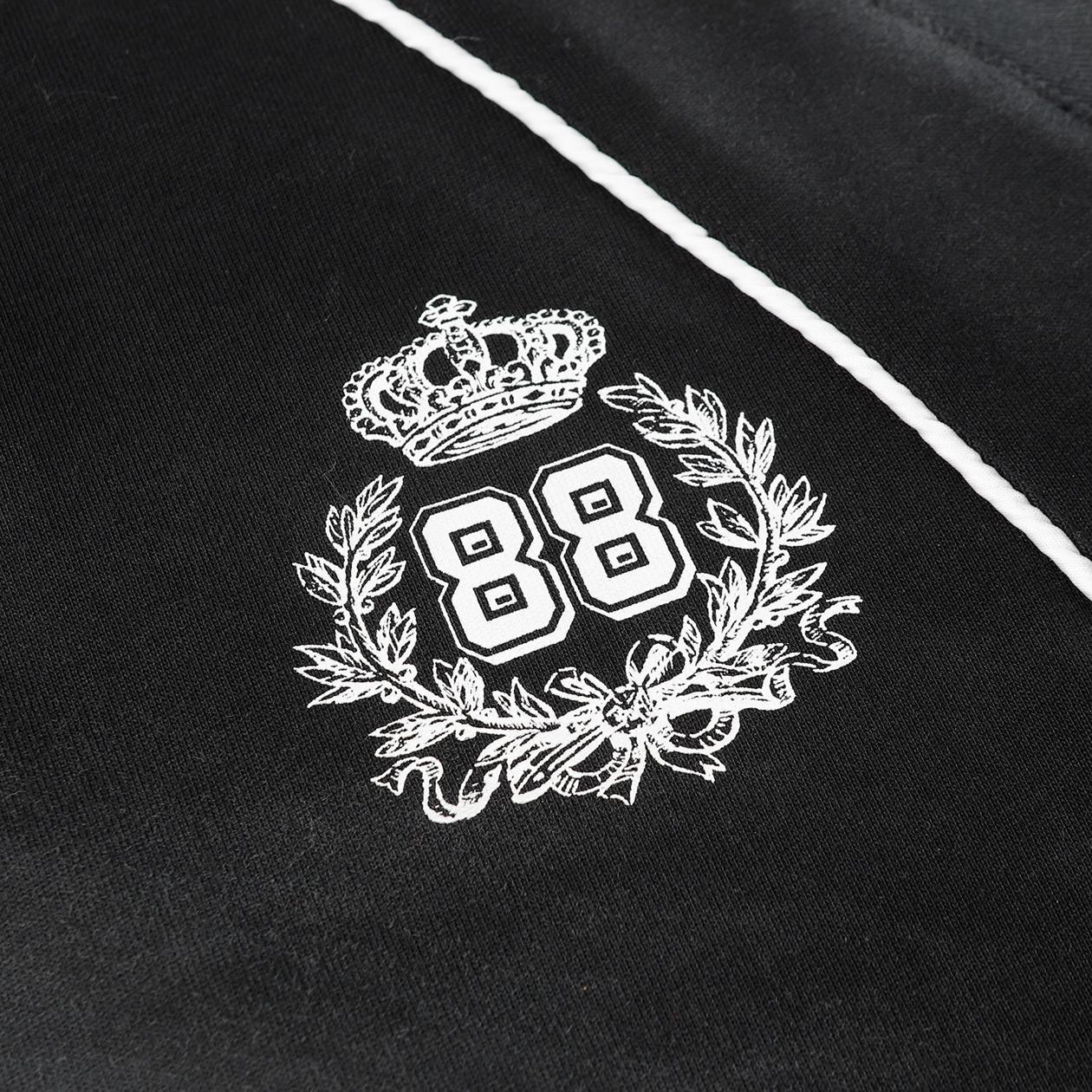 Raw Hem Cotton Hoodie