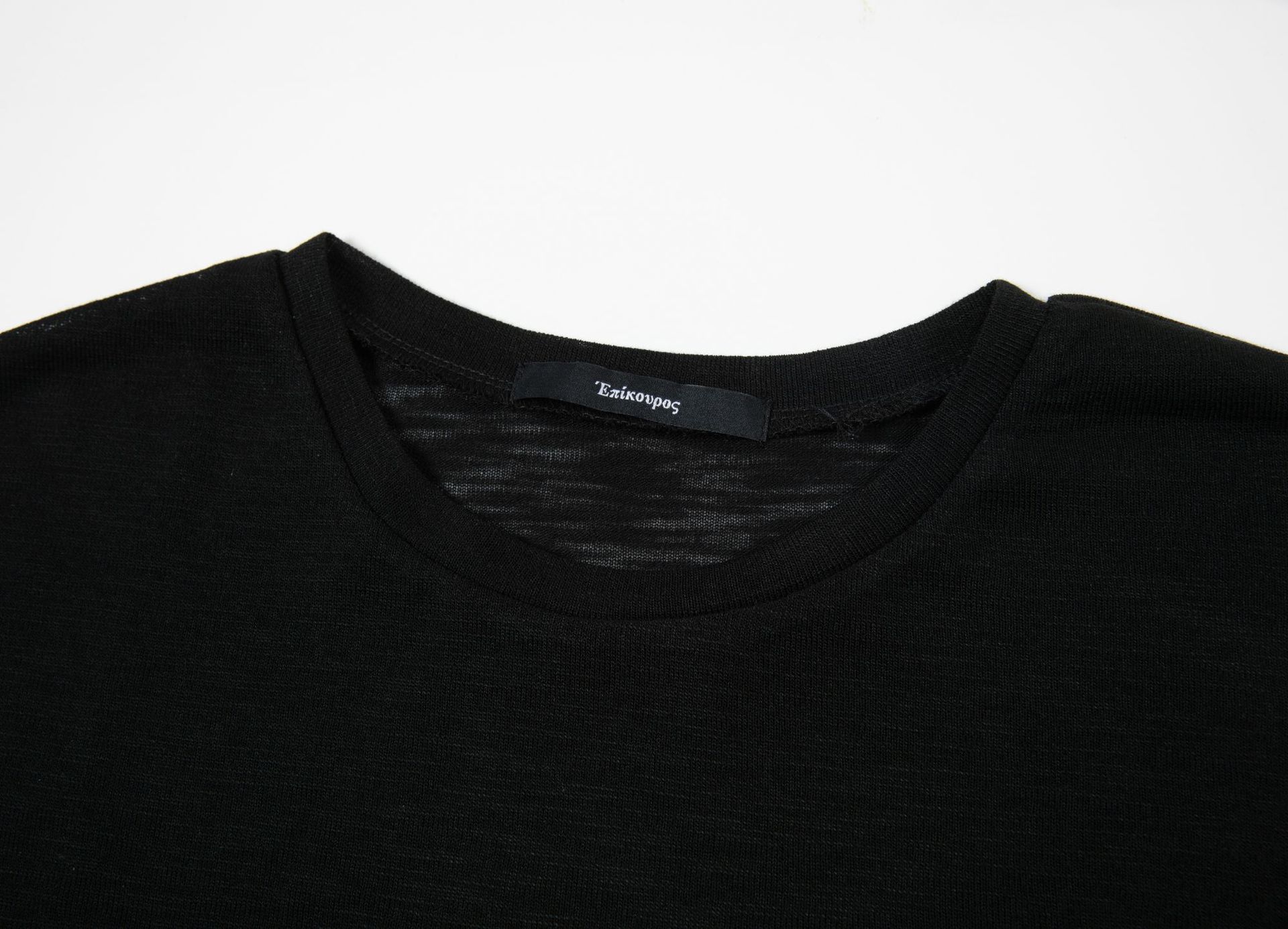 Plain Cotton Blend Wrist Length Tee