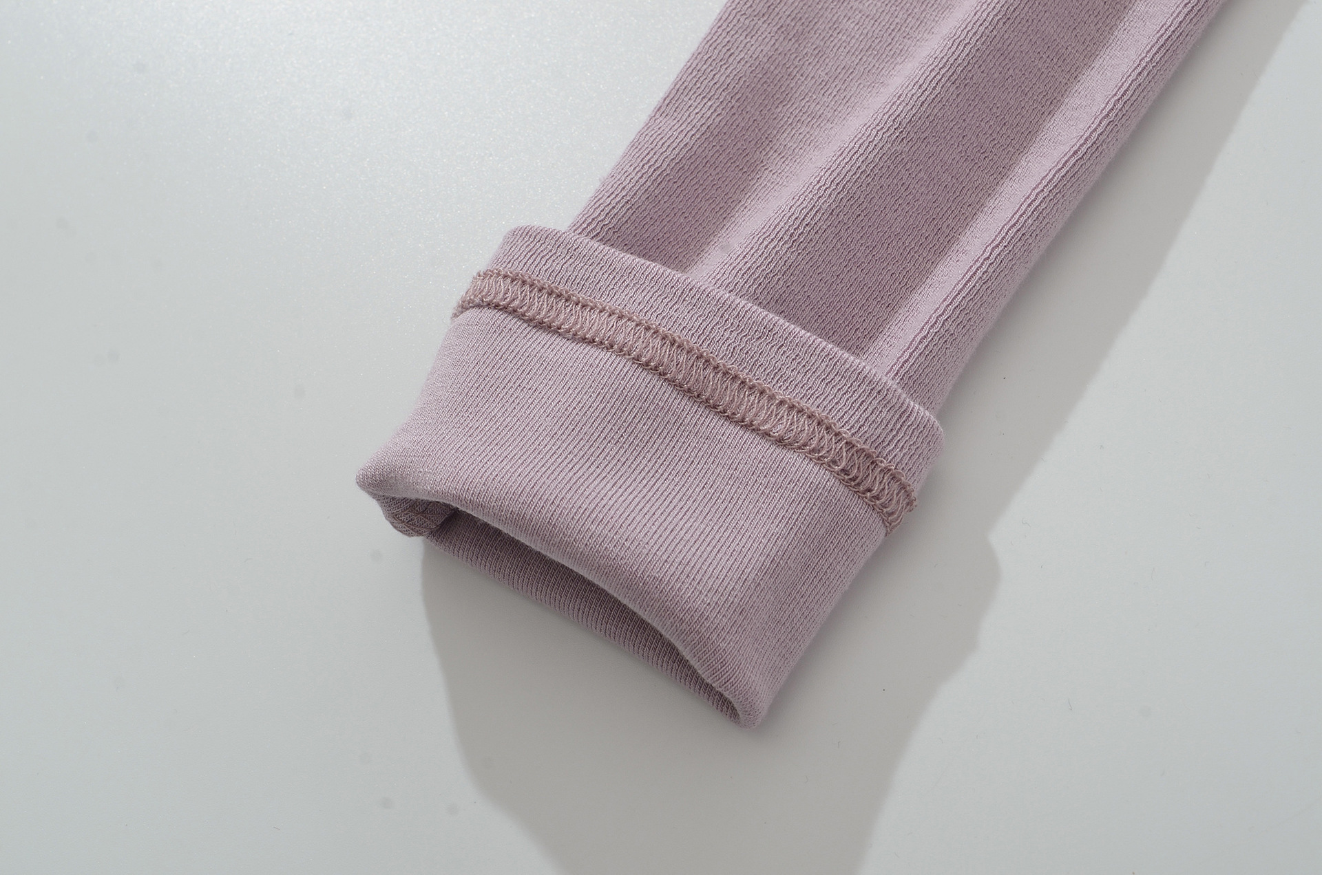 Full Sleeve Slim Fit Solid Color T-Shirt