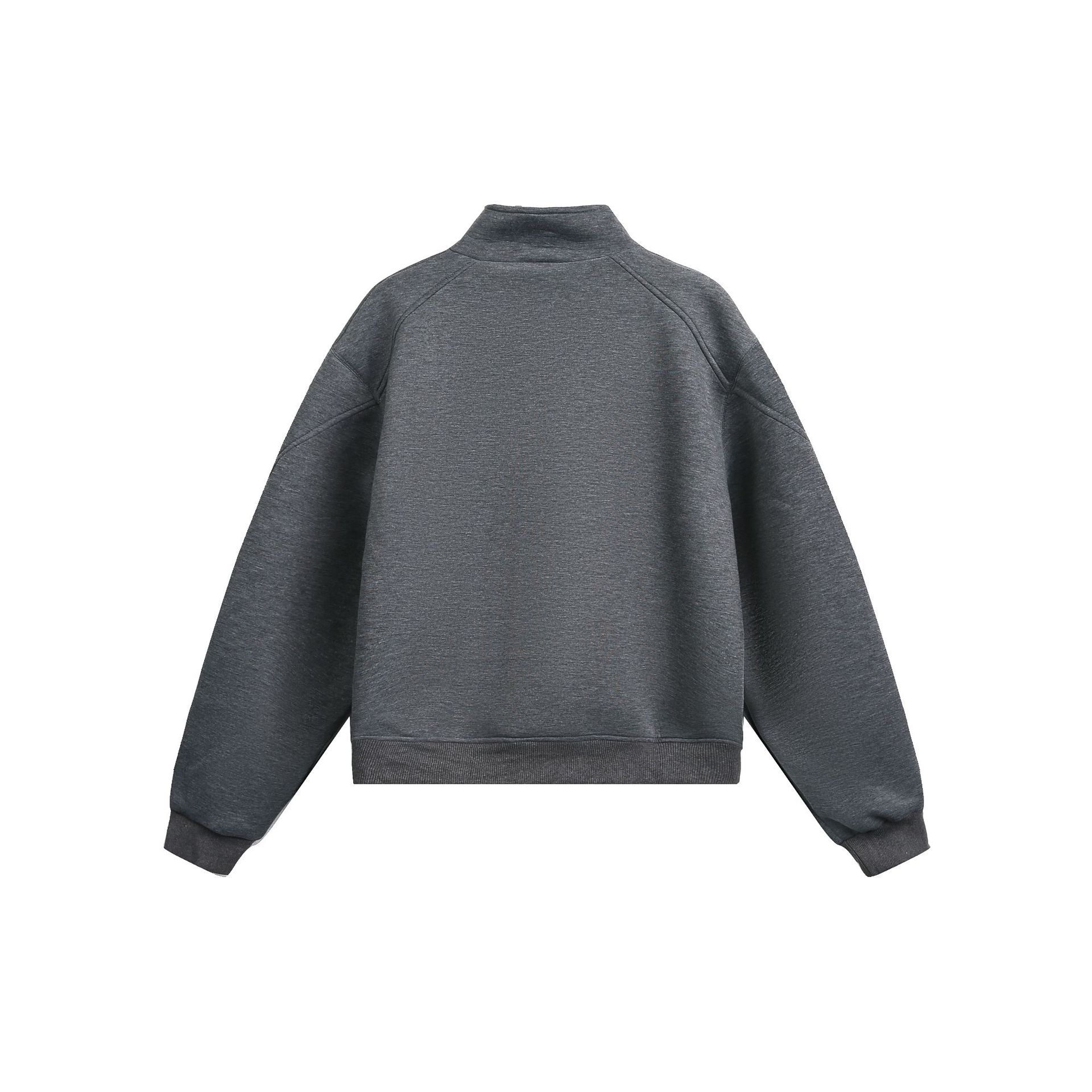 Retro Loose Fit Long Sleeve Polyester Hoodie