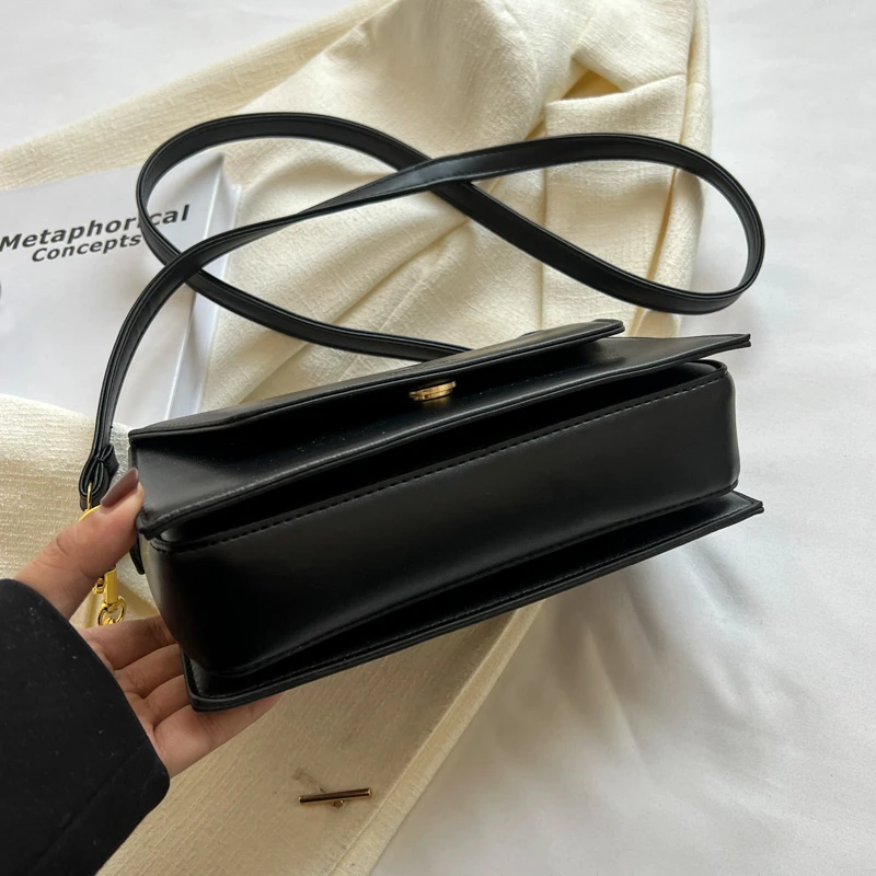Ladies Olive PU Mini Satchel