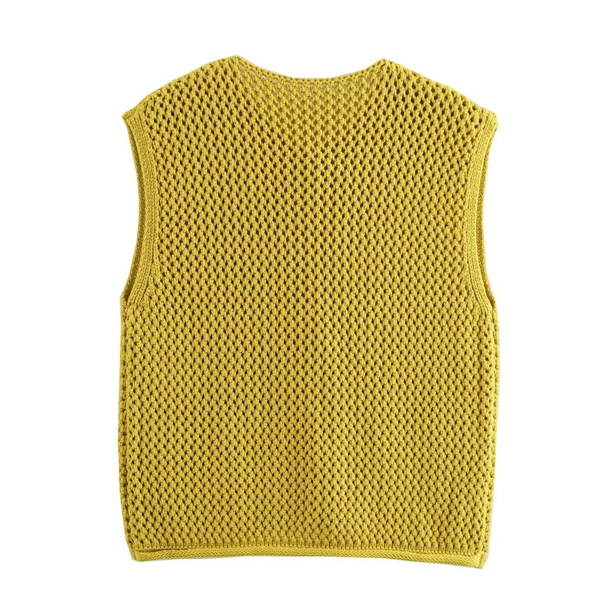 Urban Knit Regular Fit Sleeveless Jacket