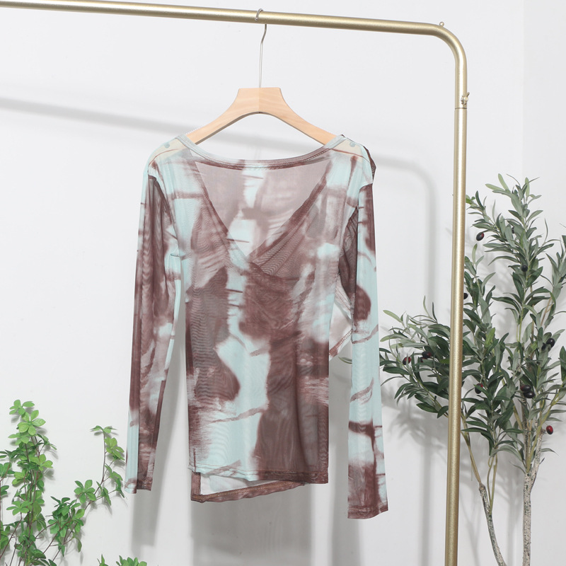Desire Asymmetrical Long Single Sleeve Blouse