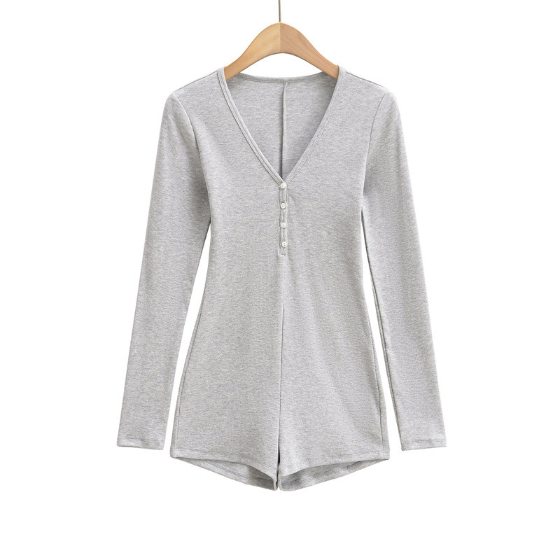 Ladies Cute Fresh Polyester Jumpsuit