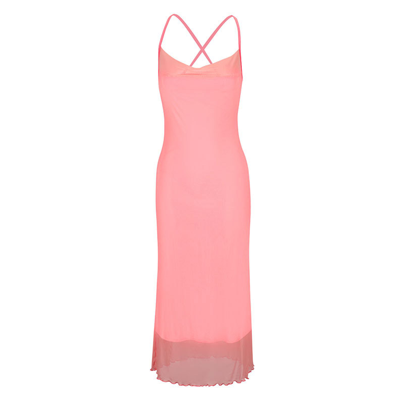 Openwork Bandeau Dress