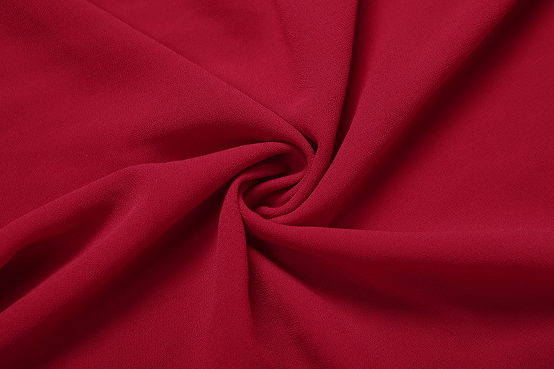 Sleeveless Scarlet Tie Neck Long Dress