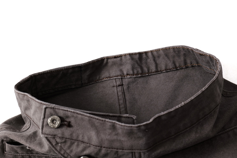 Original Streetwear Brand Design Vintage Button Decoration High-Street Cool Loose Casual Knife Pants Jeans Long Pants