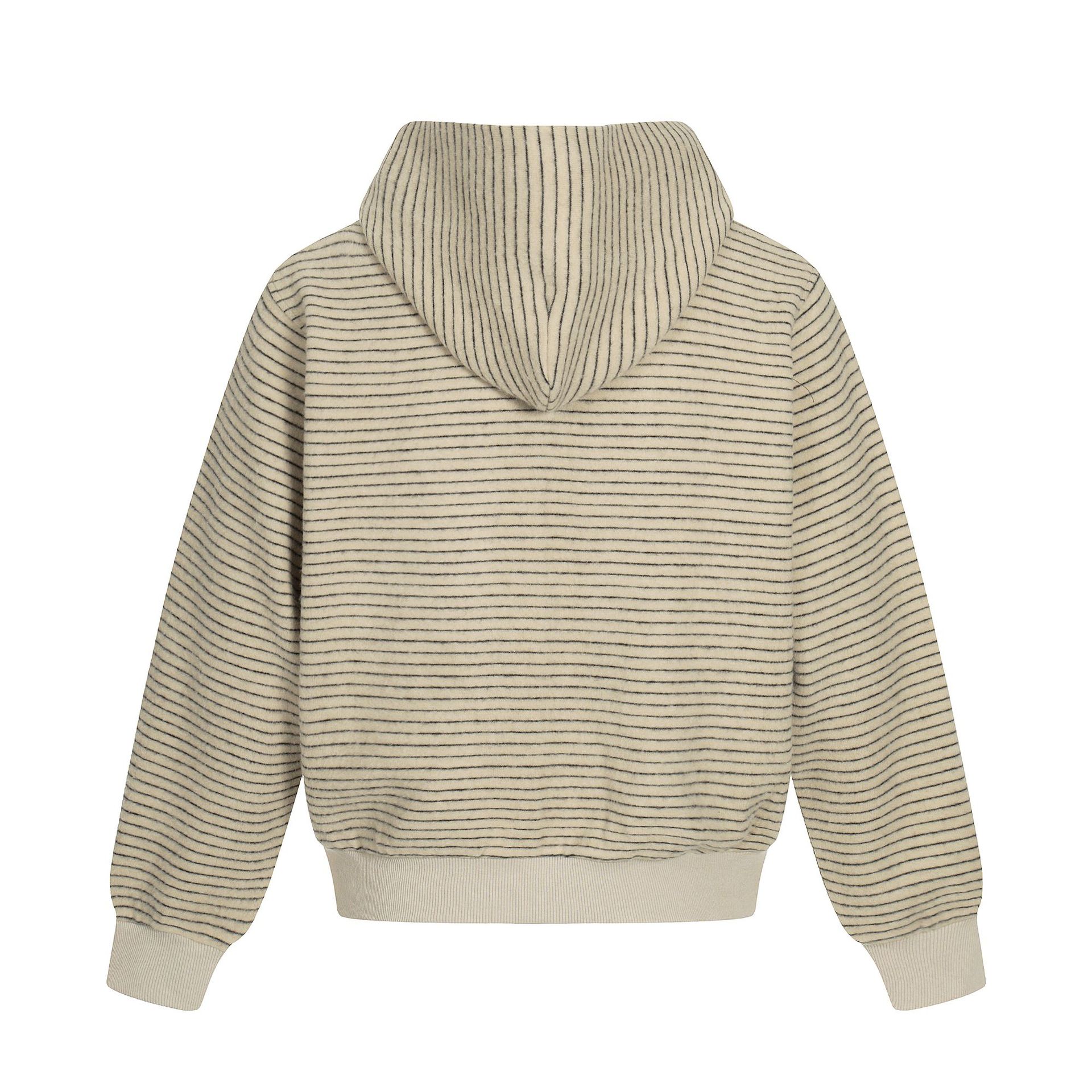 Mens Oversized Banded Hood Cardigan
