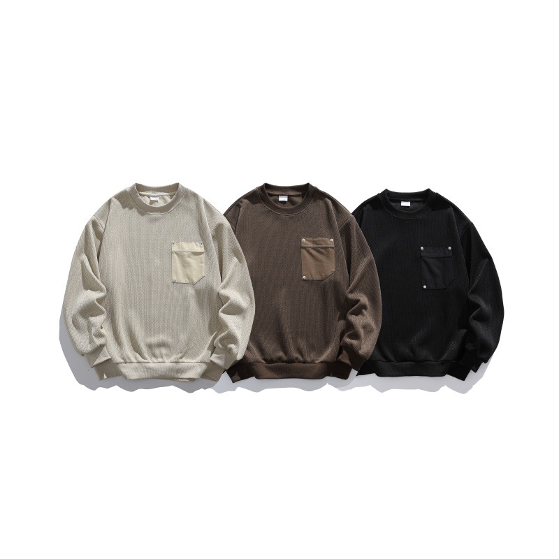 Oversized Long Sleeve Letter Pattern Hoodie