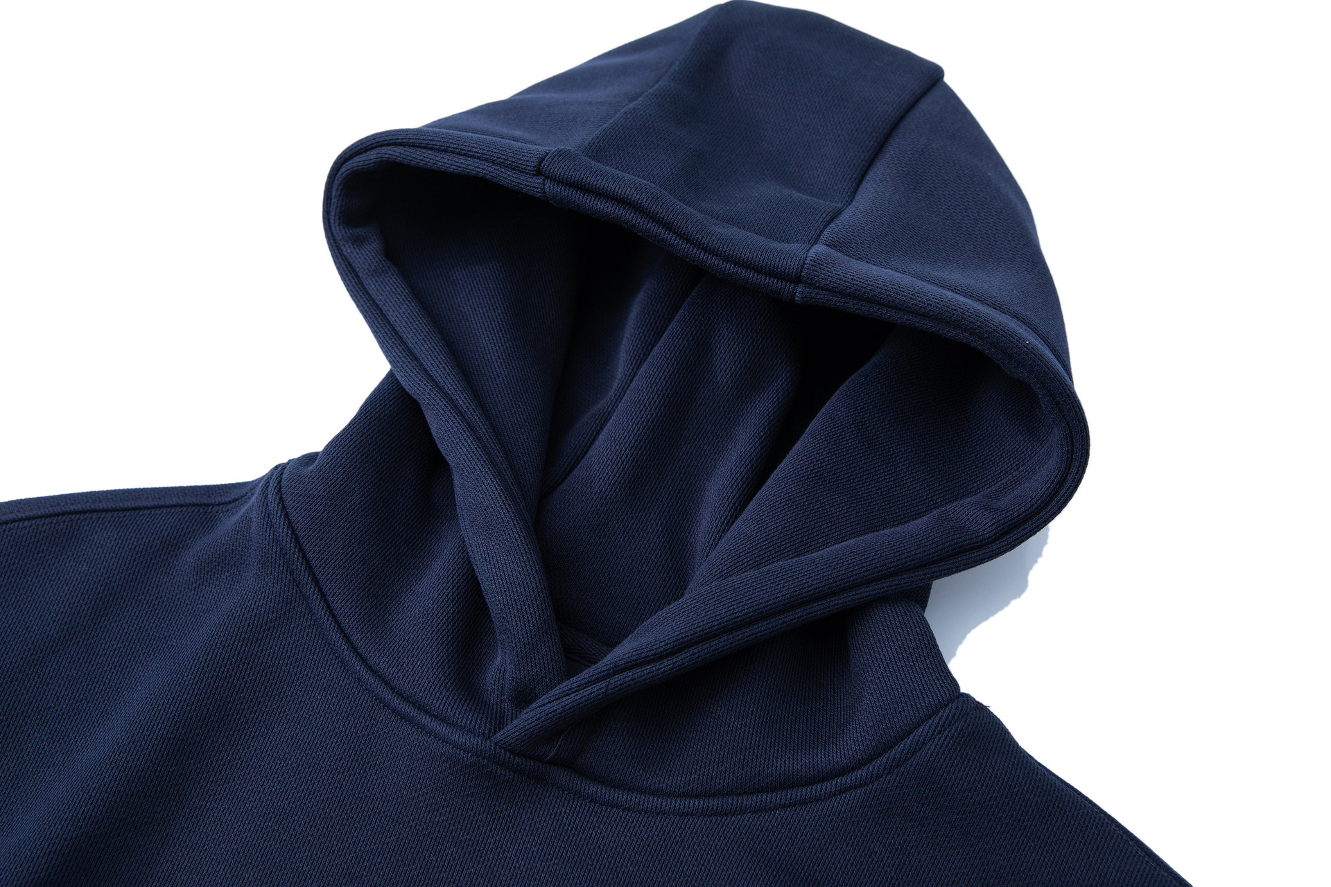 Oversized Cotton Typography Hoodie