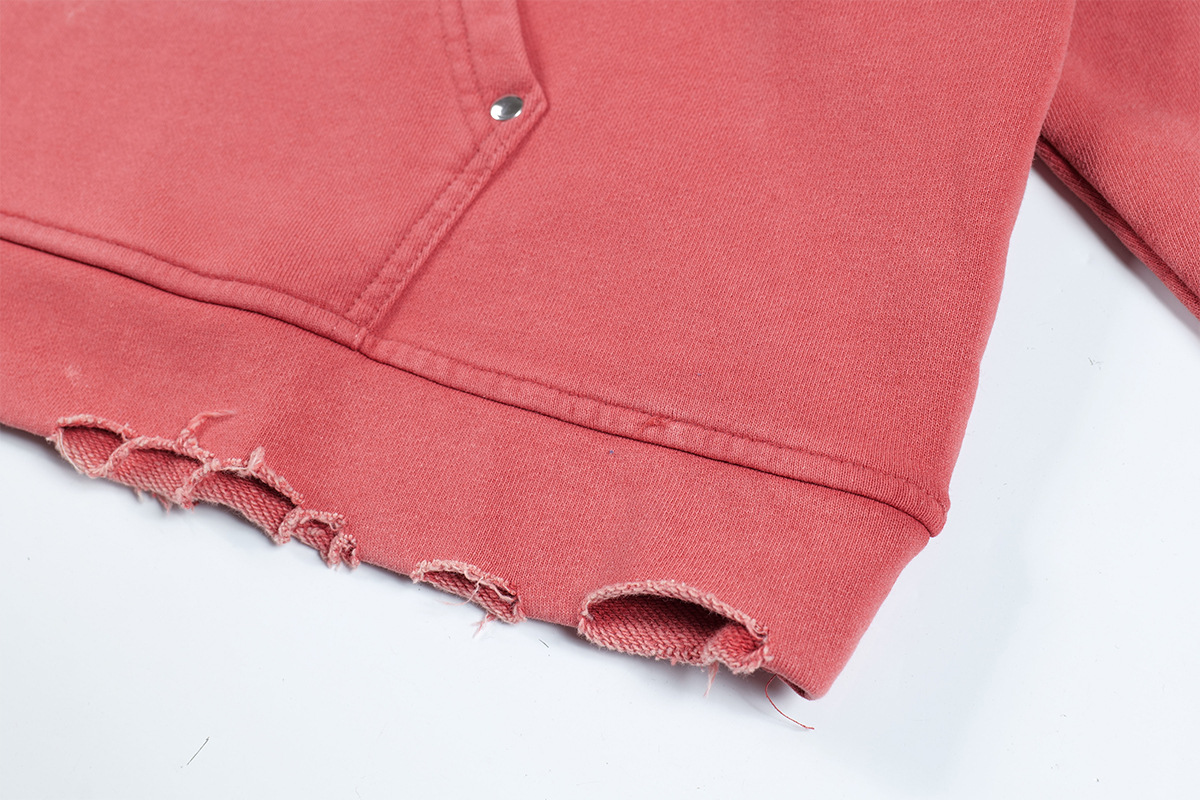 Man's American Retro Cotton Hoodie