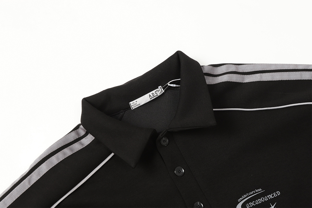 Collar hoodie men
