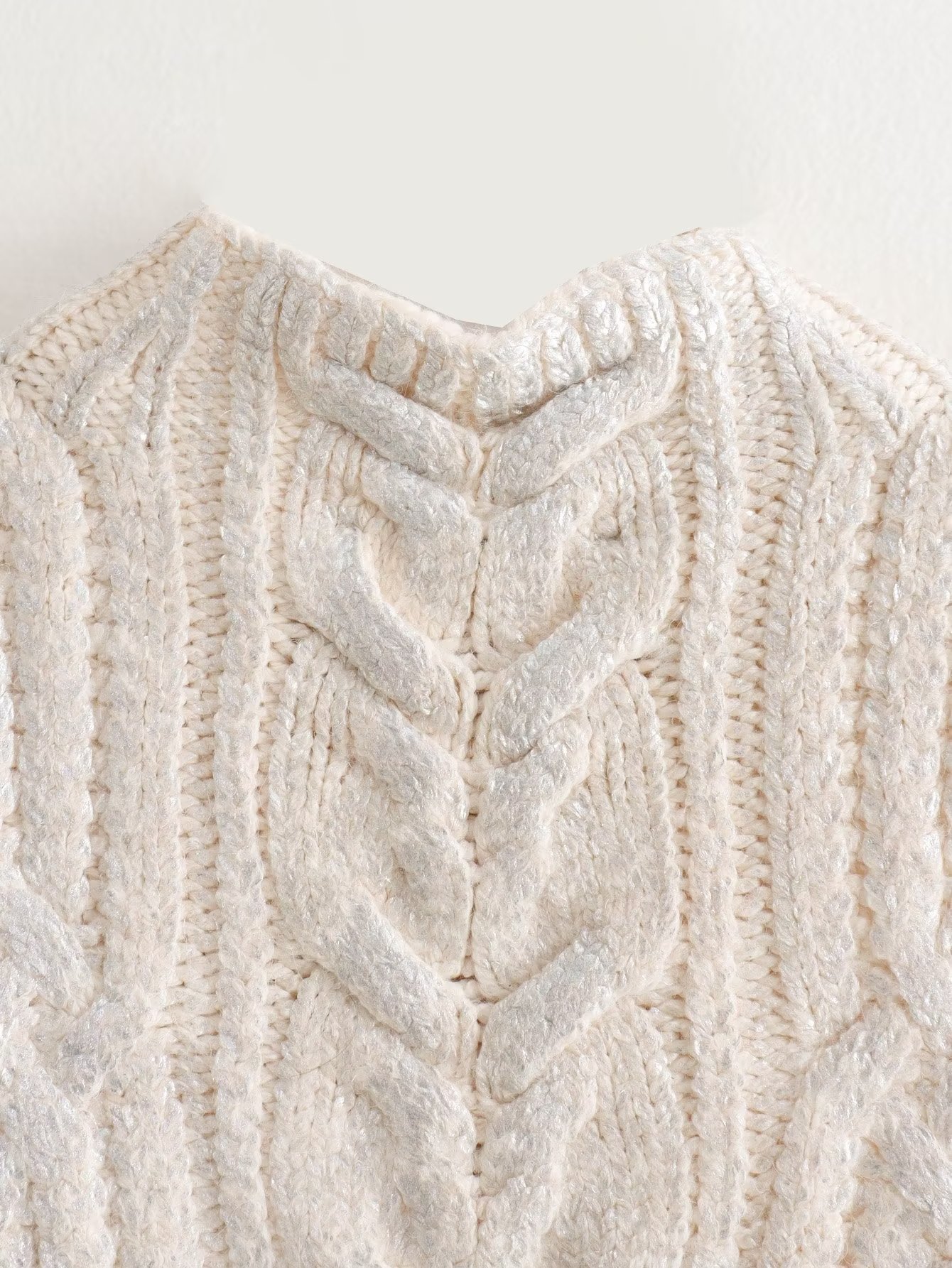 Ladies Tank Glossy Multi-Strand Sweater