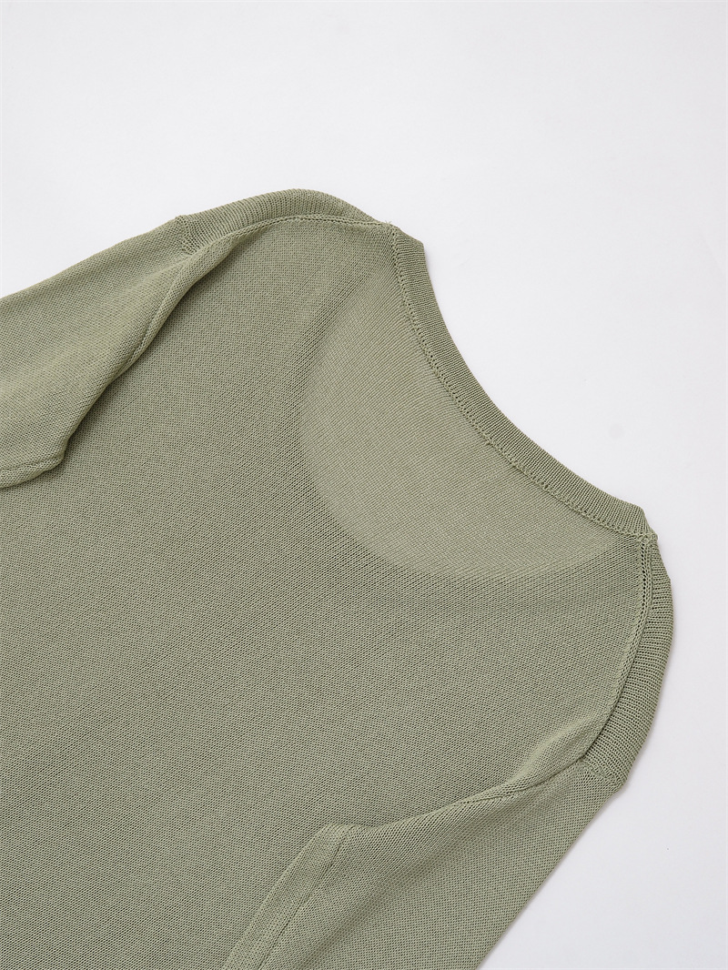 Ladies Open Front Long Sleeve Polyester Knitwear