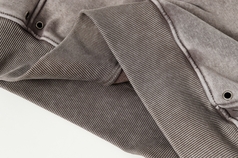 Urban Aged Cotton Pieced Hoodie