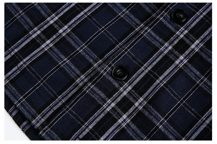 Loose Fit Checked Hood Shirt