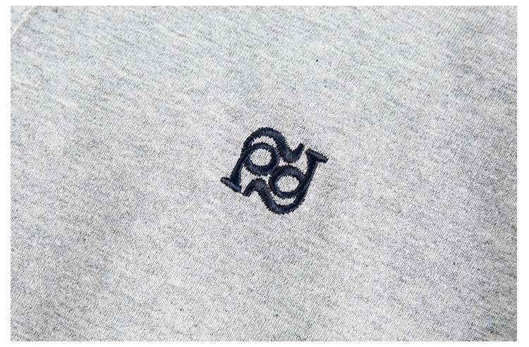 Vintage American Cotton Ribbed Neck Hoodie