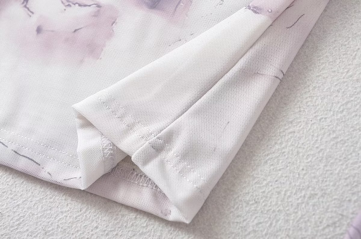 Asymmetric Wrist-Length Slim Urban T-Shirt