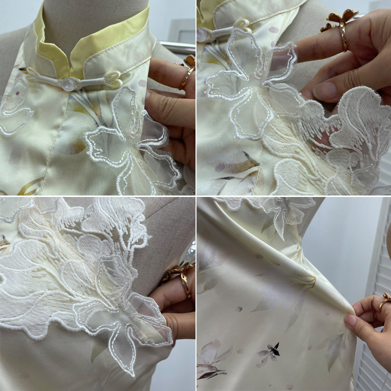Sculpted Floral Halter Top
