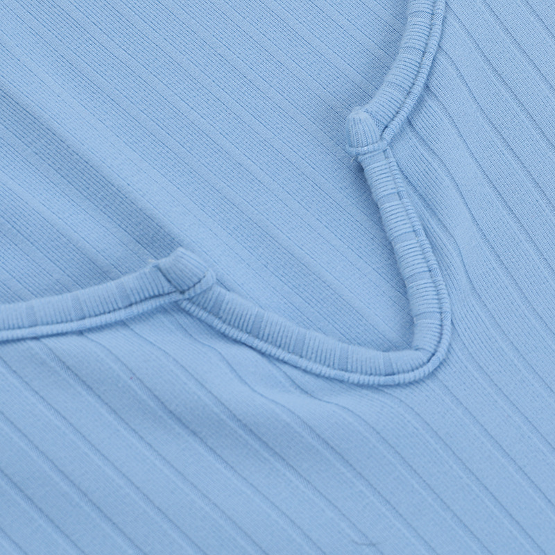 V-Neck Full Sleeve Stretch Top
