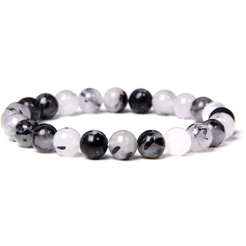 Natural Healing Energy Polished 8 mm Bracelet FD4114FD4115FD4116FD4117