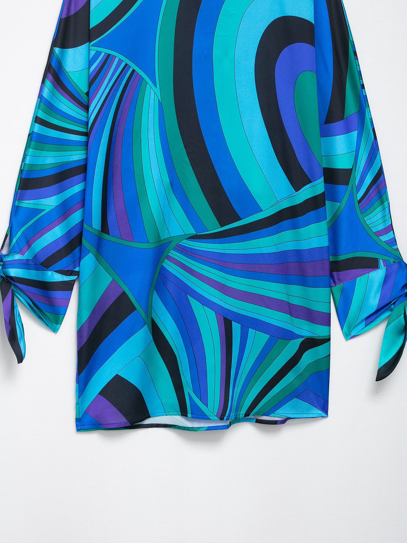 Women's Clothing Splicing Printed Dress