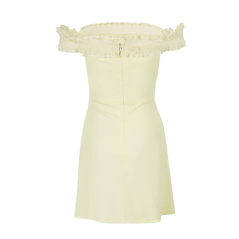 Asymmetrical Two-Tier Frill Sleeveless Mid-Calf Dress