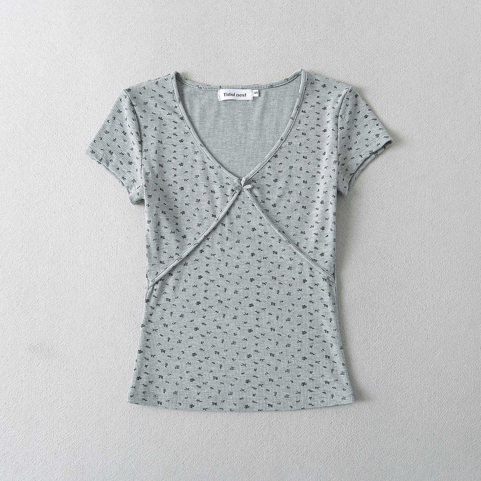 Botanical Spandex Tee
