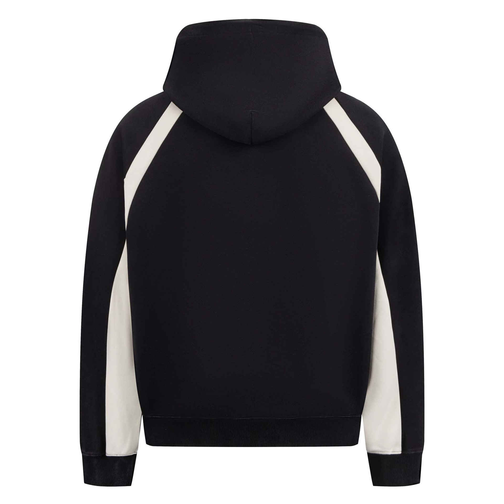 Oversized Letter Print Cotton Hoodie