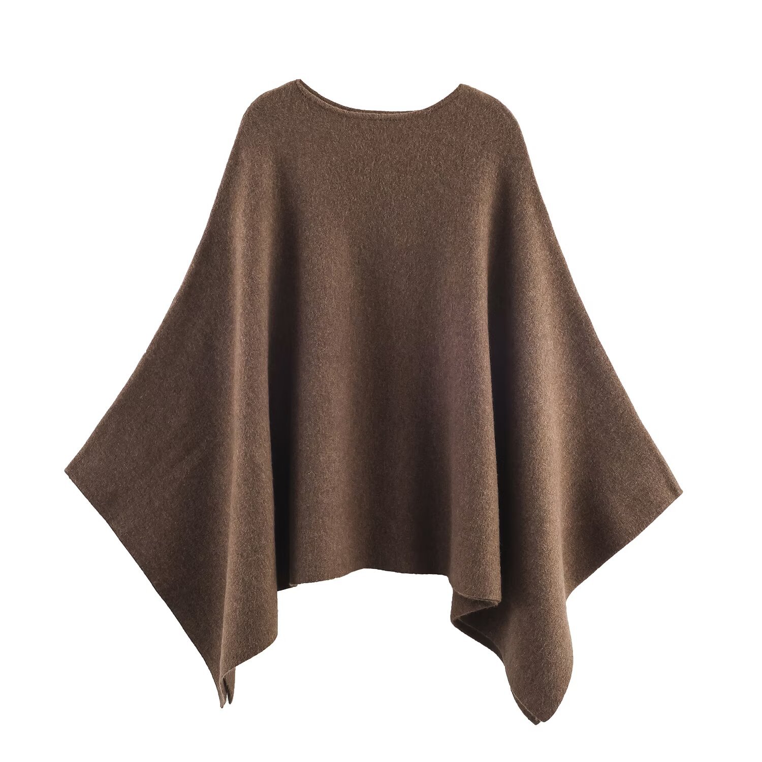 Plain Cape Polyester Crew Collar Shirt