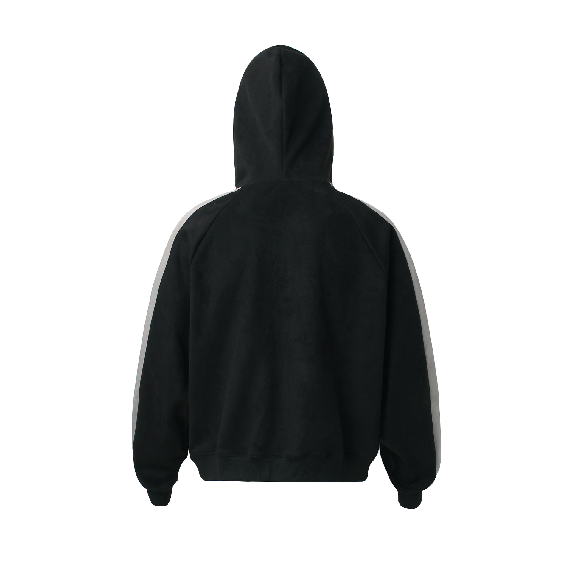 Men Streetwear Long Sleeve Zipper Hoodie