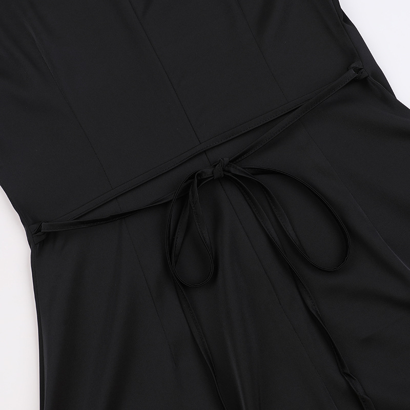 High-Rise Polyester Body-Hugging Mini Skirt