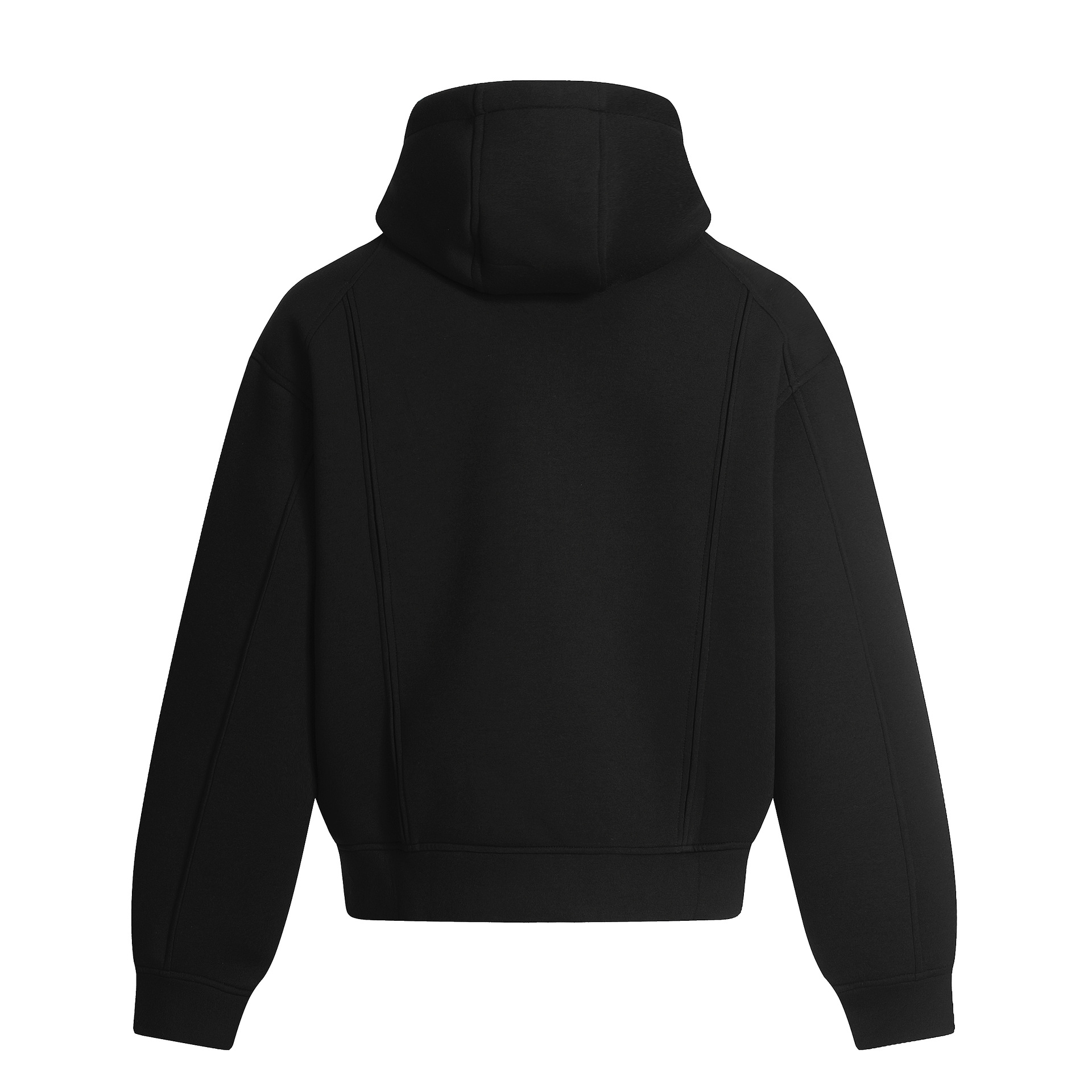 American Retro Cartoon Hooded Zip-Up Sweater