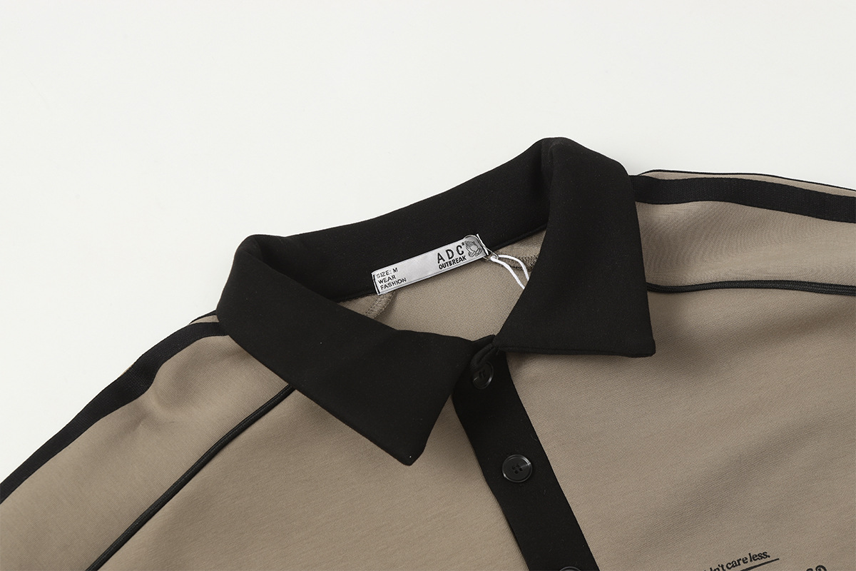Collar hoodie men