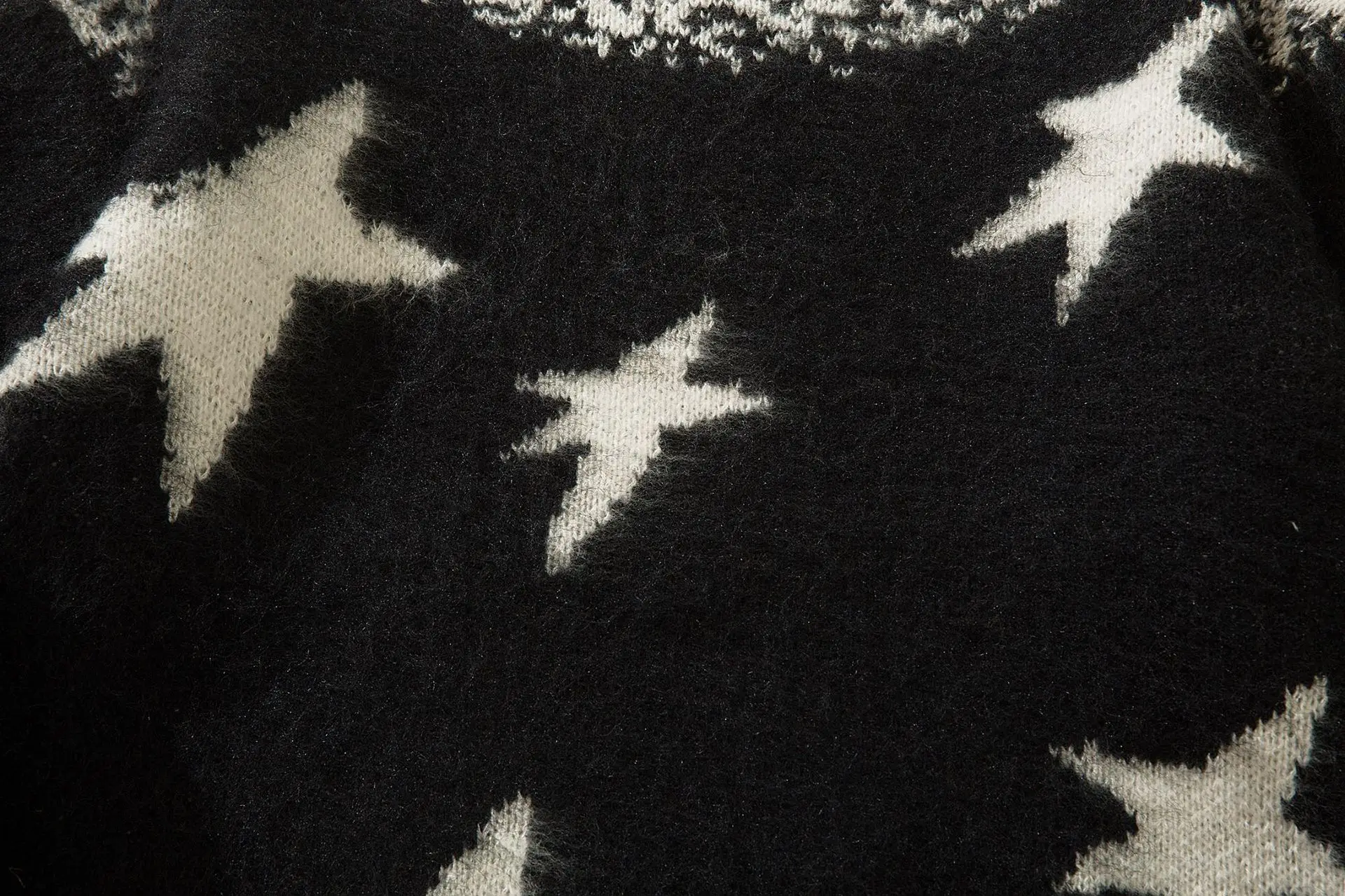Unisex Galaxy Mosaic Loose Fit Crew Neck Sweater