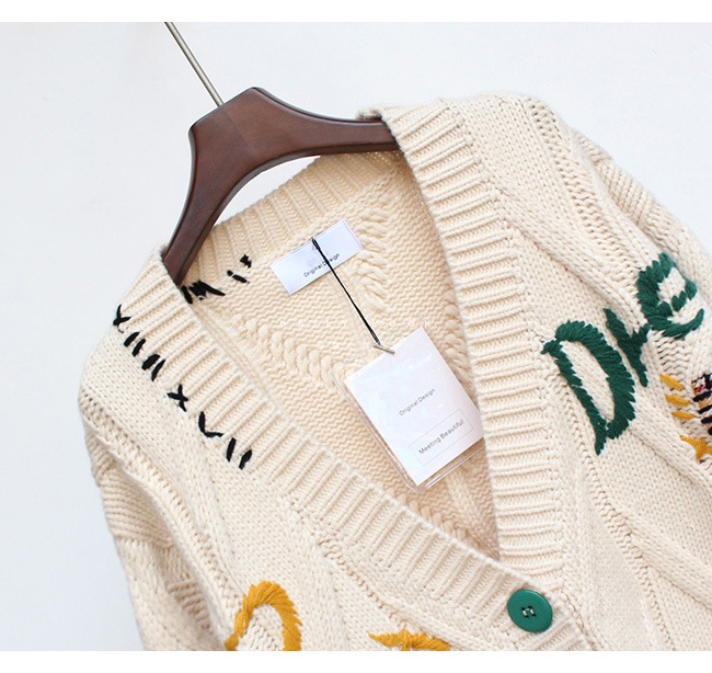 Polyester Open Front Cardigan Outerwear