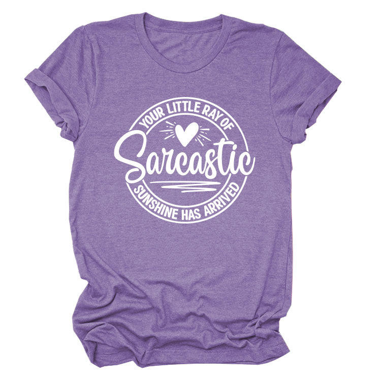 Ladies Geometric V Neck T-shirt