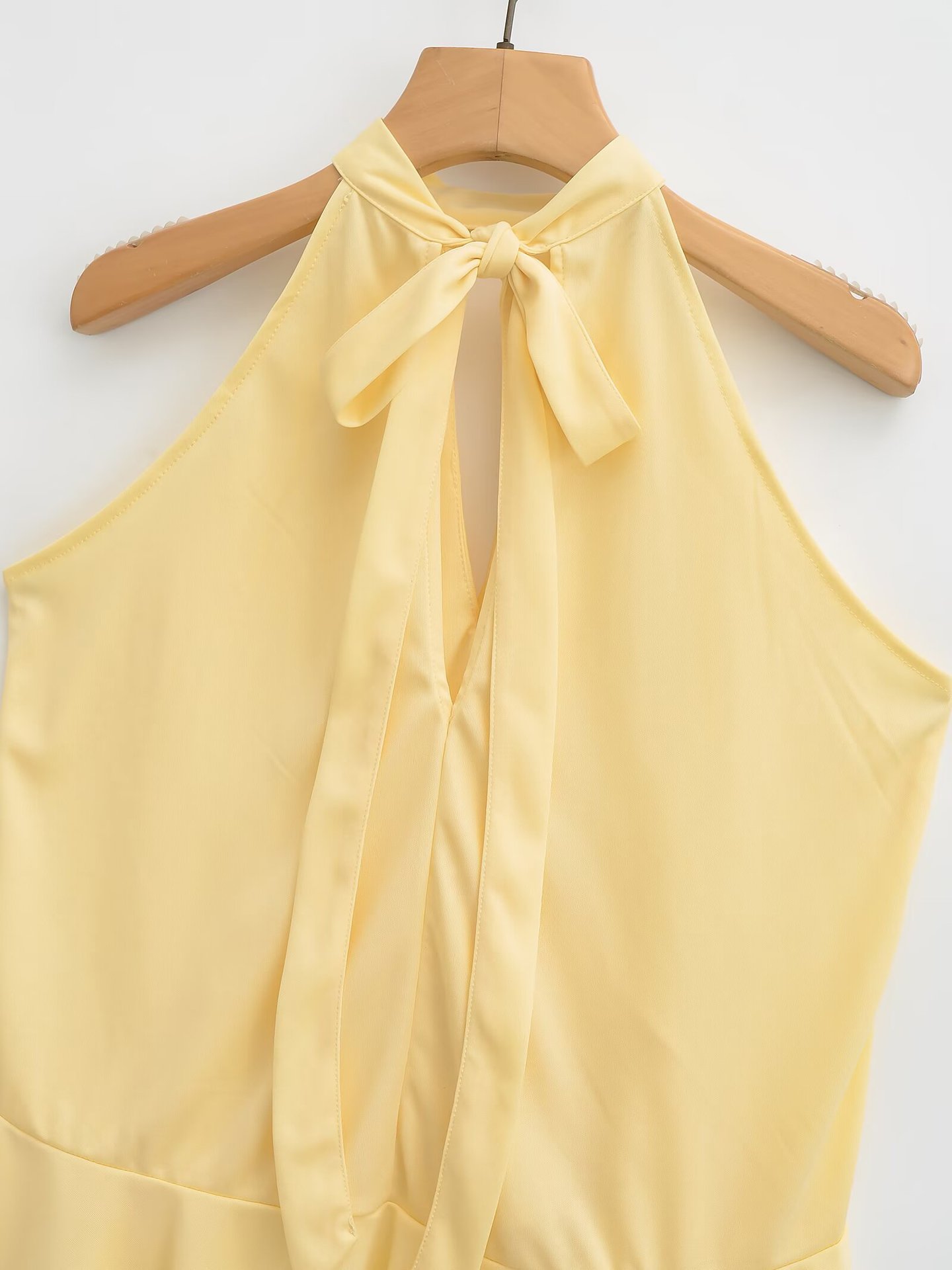 Modern Layered Solid Color Cowl Cami