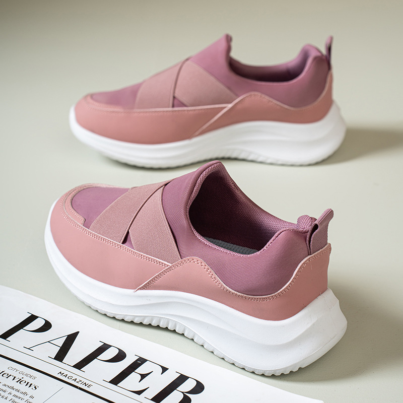 Women's sports shoes fly woven shoes breathable shoes