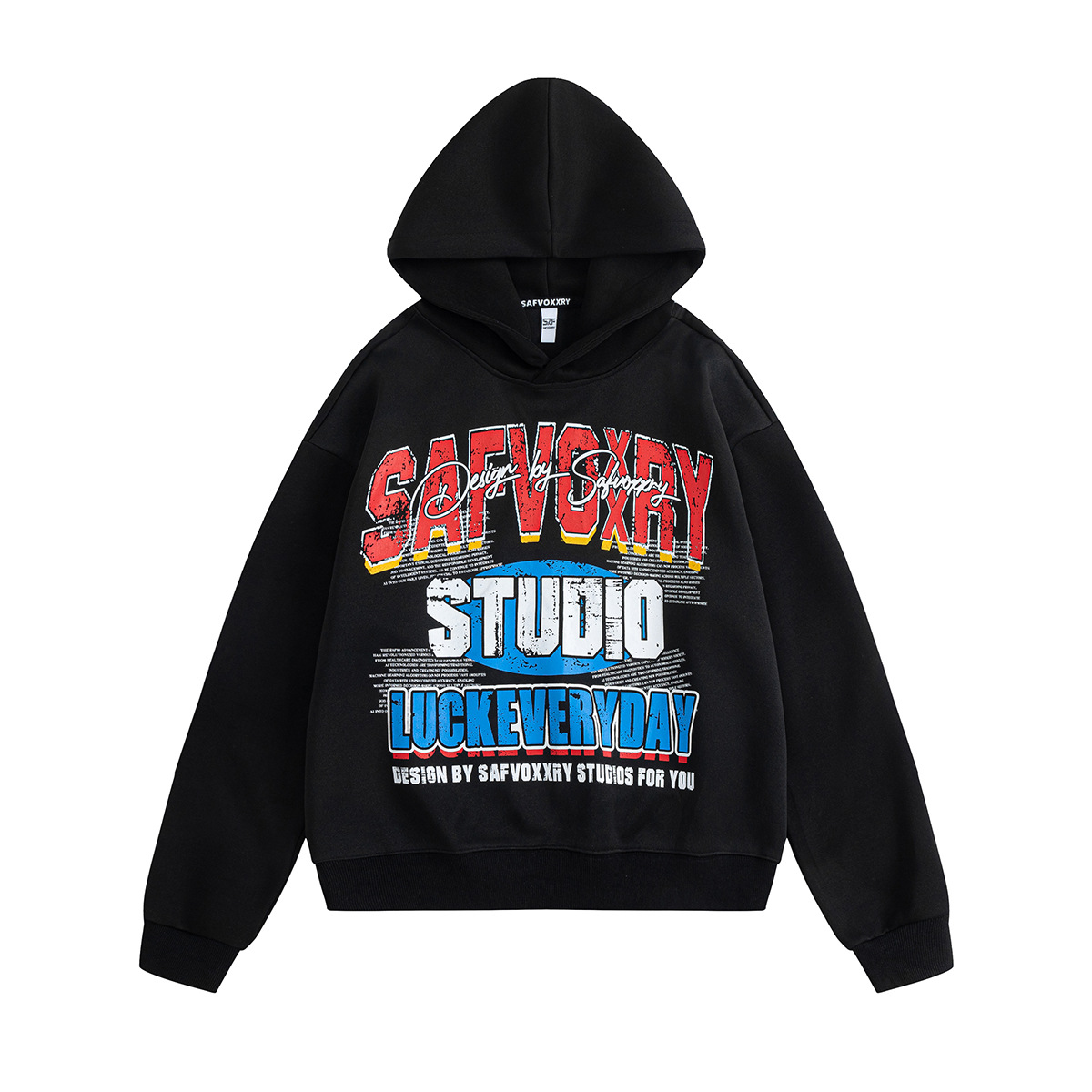 Active Cotton Long Sleeve Hoodie