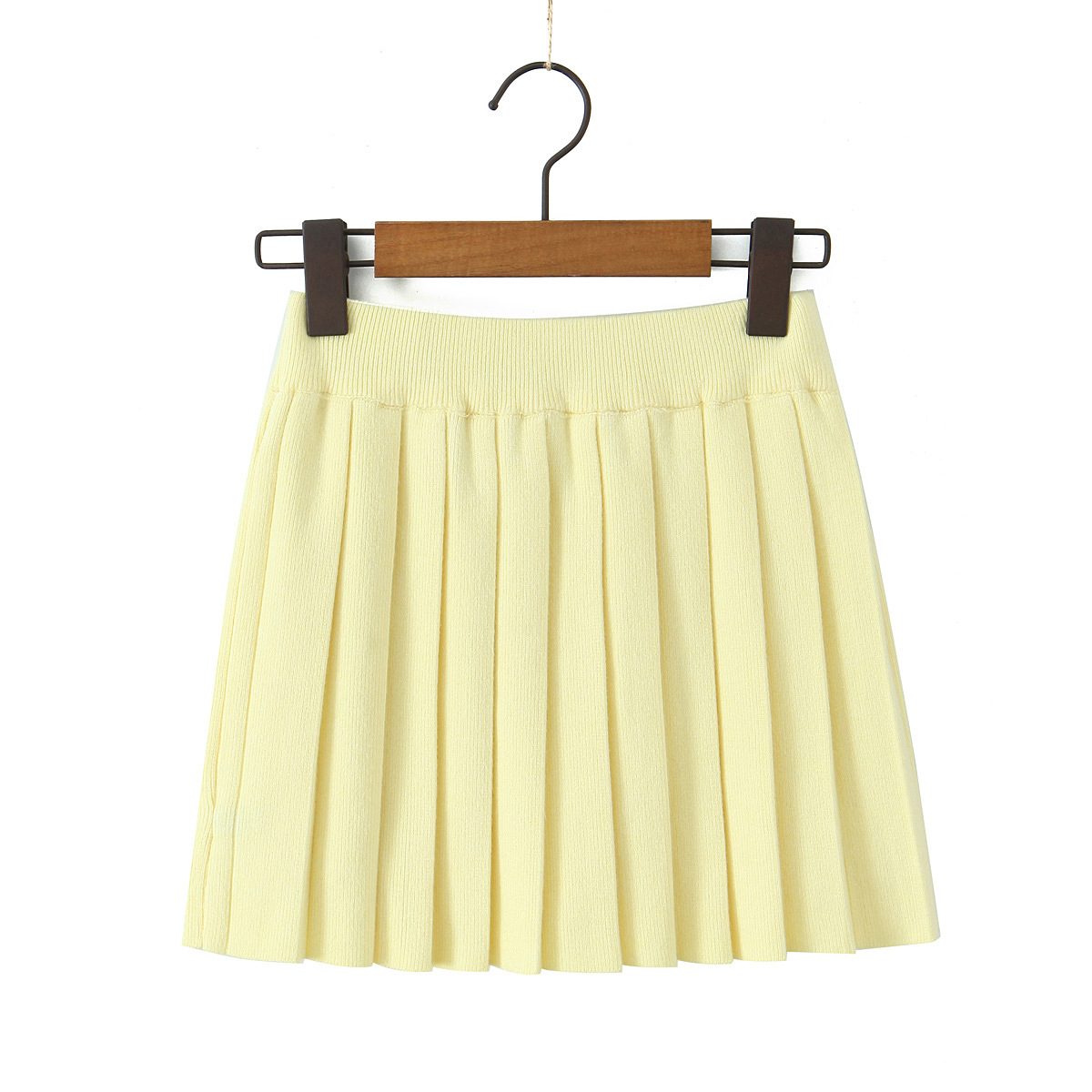 Accordion Knit Skirt