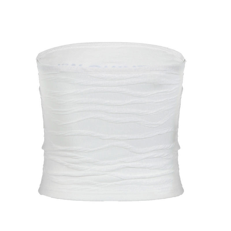 Bodycon Open Back Polyester Crop Top