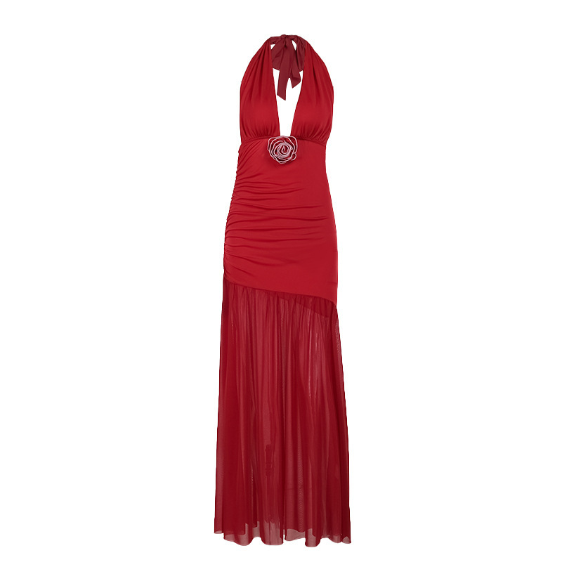 Contour Halter Dress