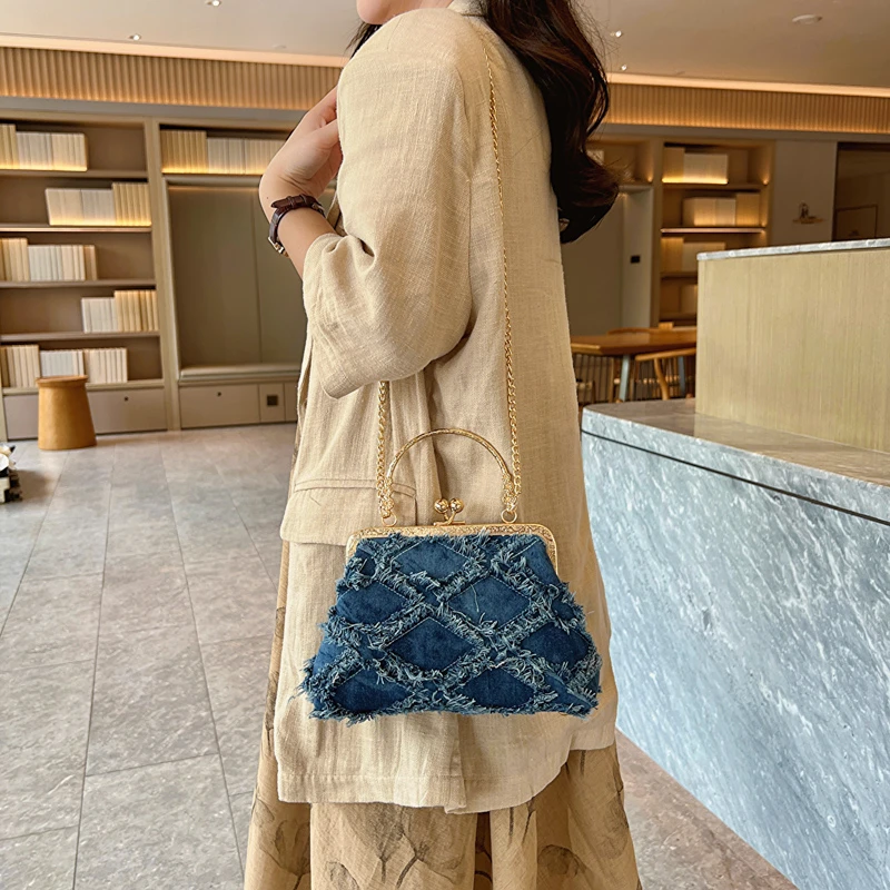 Mini Asian Vintage Jean Getaway Sling