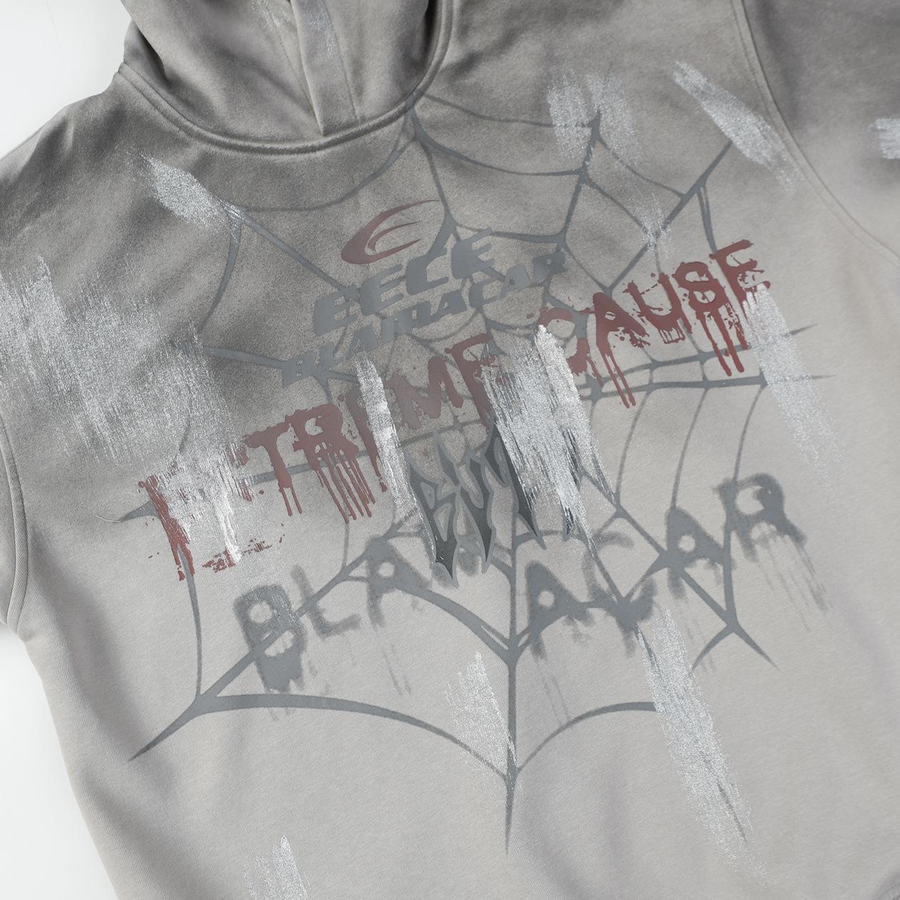 Brushstroke Street Art Arachnid Hoodie